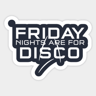 Star Trek Friday Night Sticker